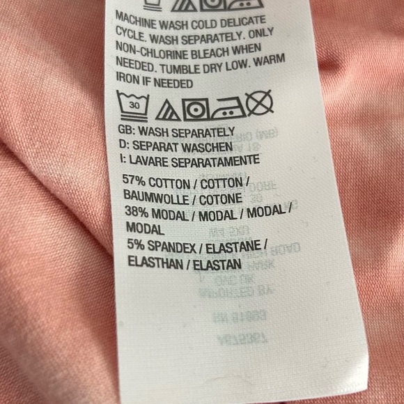 NWT AnyBody Cozy Knit Tie-Dye Top and Jogger Set Black/Blush size Medium Petite - Picture 8 of 15